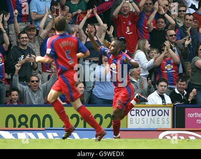 Soccer - Coca-Cola Championship - Crystal Palace v Derby County - Selhurst Park Banque D'Images