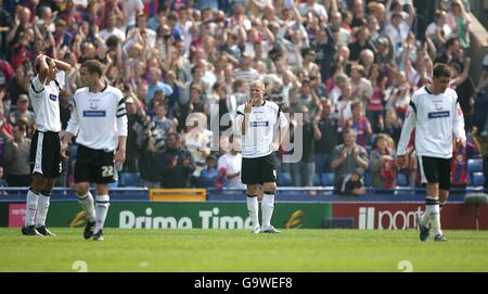 Soccer - Coca-Cola Championship - Crystal Palace v Derby County - Selhurst Park Banque D'Images