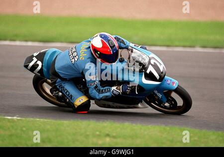 Moto - Championnat du Monde 125cc - Grand Prix de Grande-Bretagne - Donington Park Banque D'Images