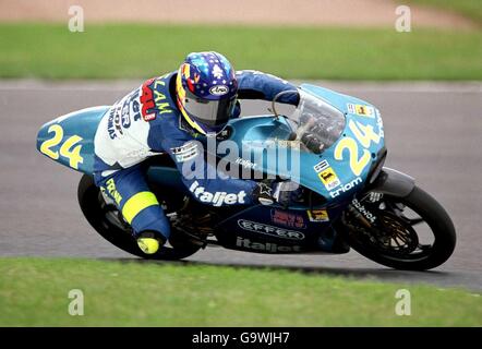 Moto - Championnat du Monde 125cc - Grand Prix de Grande-Bretagne - Donington Park Banque D'Images