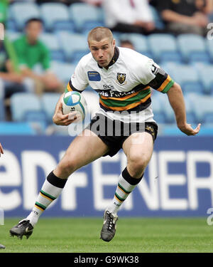 Rugby Union - Heineken Cup - semi-finale - London Wasps / Northampton Saints - Ricoh Arena.Northampton saints Ben Cohen en action pendant la demi-finale de la coupe Heineken, à Ricoh Arena, Coventry. Banque D'Images