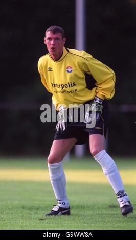 Soccer néerlandais - amical - TOP OSS v Willem II Christophe Martin, gardien de but Willem II Banque D'Images