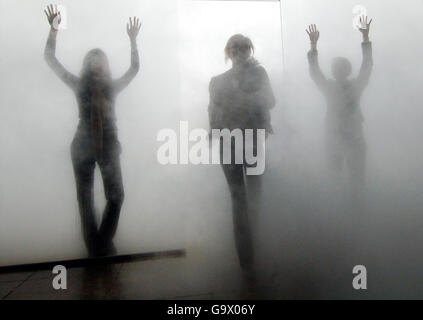 Antony Gormley exposition universelle de Londres Banque D'Images