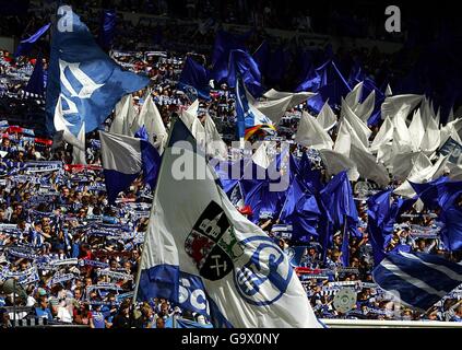 Football - Bundesliga - Schalke 04 v FC Nurnberg - VeltinsArena Banque D'Images