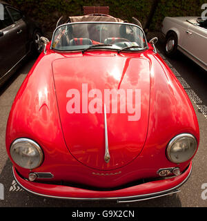 Oldtimer Porsche 356 décapotable, voiture de sport, voiture de collection Banque D'Images