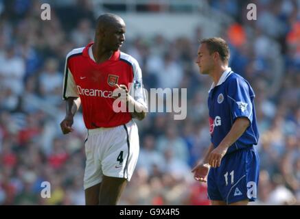 Soccer - FA Barclaycard Premiership - Leicester City v Arsenal Banque D'Images