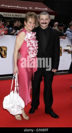 La télévision 2007 BAFTA Awards - Arrivals - London Palladium Banque D'Images