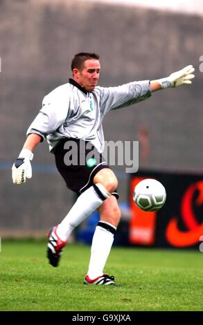 Football - amical - Guingamp v Hibernian.Nick Colgan, gardien de but d'Hibernian Banque D'Images