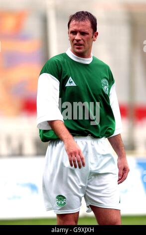 Football - amical - Guingamp v Hibernian. O'Neill de Hibernian Banque D'Images