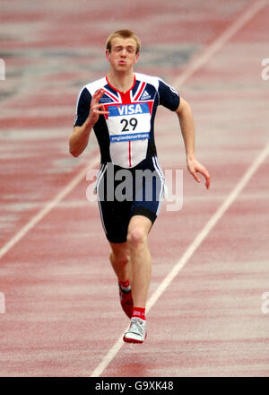 Athlétisme - la coupe du monde paralympique Visa 2007 - Centre d'athlétisme régional Banque D'Images