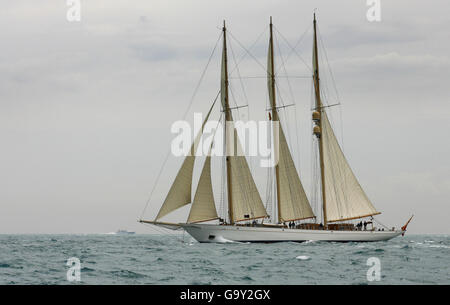 Voile - America's Cup - Valencia Banque D'Images