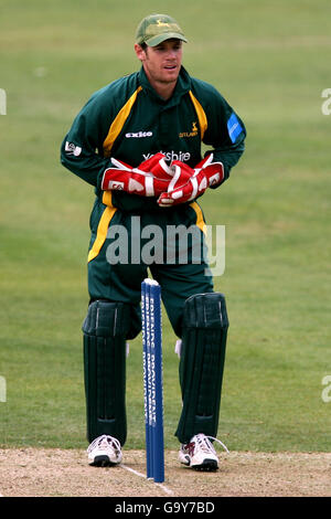 Cricket - Friends Provident Trophy - North Group - Notinghamshire Outlaws / Yorkshire Phoenix - Trent Bridge. Chris Read, Notinghamshire Outlaws Banque D'Images