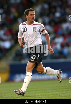 Football - International friendly - Angleterre B v Albanie - Turf Moor. Michael Owen, Angleterre Banque D'Images