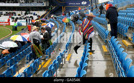Cricket - npower deuxième Test - Angleterre v Antilles - Jour trois - Headingley Banque D'Images