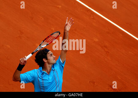 Tennis - Open de France 2007 - Jour 6 - Roland Garros Banque D'Images