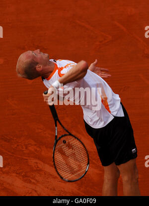 Tennis - Open de France 2007 - Jour 10 - Roland Garros Banque D'Images