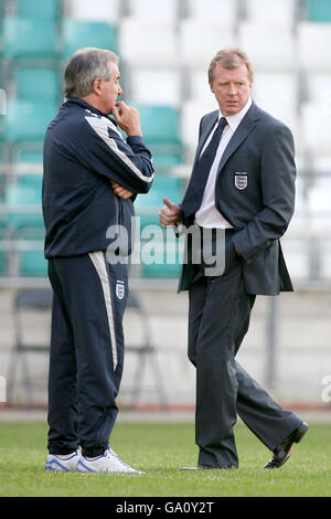 Soccer - Championnat d'Europe UEFA 2008 Qualifications - Groupe E - v Angleterre Estonie - UNE Le Coq Arena Banque D'Images