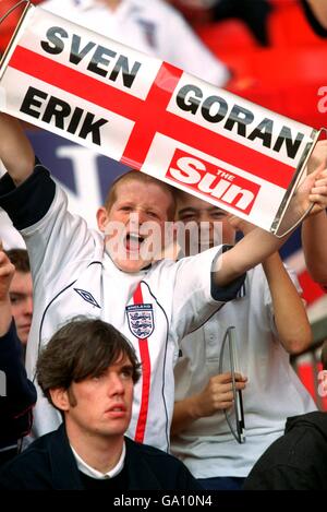 Football - Coupe du Monde 2002 - Groupe qualificatif neuf - France / Grèce Banque D'Images