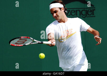 Tennis - tournoi de Wimbledon 2007 - Jour 1 - All England Club Banque D'Images