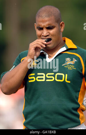 Rugby Union - IRB Nations Cup 2007 - Emerging Springboks v Géorgie - Stade Tineretului Banque D'Images