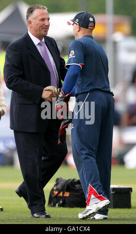 Cricket - npower Quatrième Test - Angleterre v Antilles - Jour deux - Riverside Banque D'Images