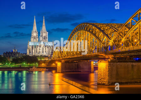 Cologne, Allemagne Banque D'Images