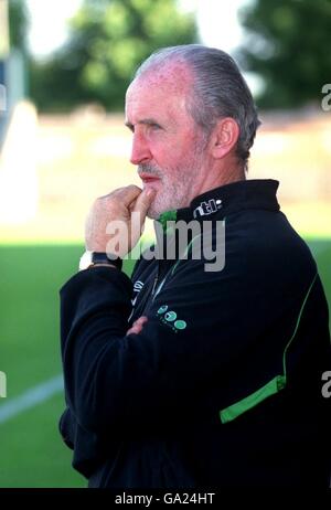 Scottish Soccer - friendly - Stirling Albion v Celtic sous 21's. Danny McGrain, responsable celtique Banque D'Images