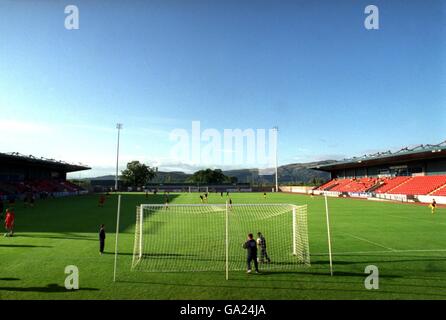 Scottish Football - Friendly - Stirling Albion v Celtic sous 21's Banque D'Images