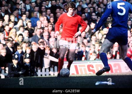 Football - Football League Division One - Manchester United v Leicester City Banque D'Images