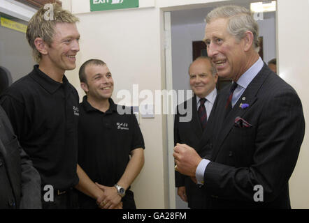 Le Prince Charles en Ecosse Banque D'Images