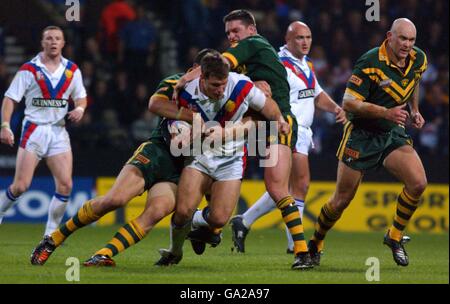 Rugby League - - 2ème Test - Grande-Bretagne v Australie Banque D'Images