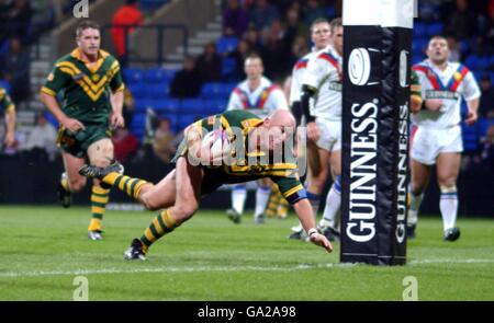 Rugby League - - 2ème Test - Grande-Bretagne v Australie Banque D'Images