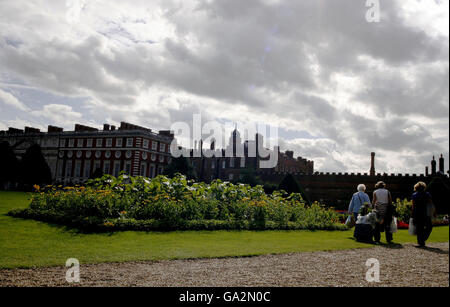 Hampton Court Palace Flower Show Banque D'Images