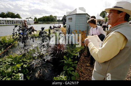 Hampton Court Palace Flower Show Banque D'Images