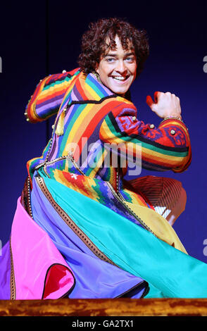 Joseph et le Technicolor étonnant Dreamcoat photocall - Londres Banque D'Images