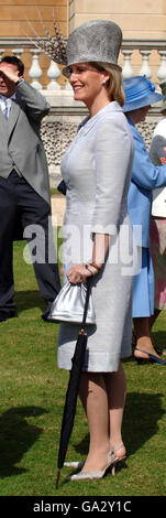 La comtesse de Wessex assiste aujourd'hui à une fête de jardin organisée par la reine Elizabeth II au palais de Buckingham. Banque D'Images