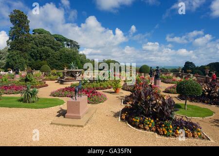 Osborne House, ancienne résidence royale, construit 1845-1851 pour la reine Victoria et le Prince Albert, à l'Est Cowes (île de Wight, Angleterre, Banque D'Images