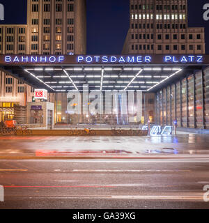 Postdamer Platz, Berlin - Allemagne Banque D'Images