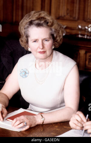 Margaret Thatcher Banque D'Images