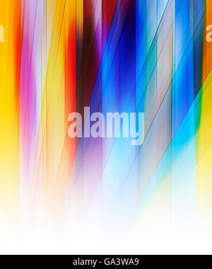 Résumé fond de rayons couleur Vertical Banque D'Images