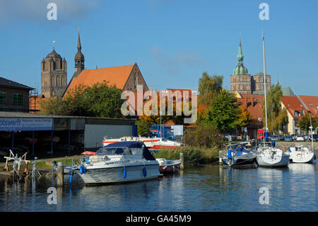 Stralsund, port, Allemagne Banque D'Images