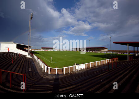 Football - Friendly - Arbroath v Dundee - Gayfield Park Banque D'Images