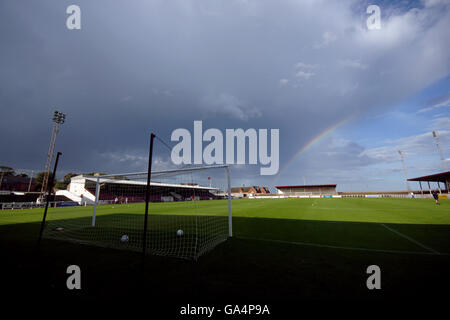 Football - Friendly - Arbroath v Dundee - Gayfield Park Banque D'Images