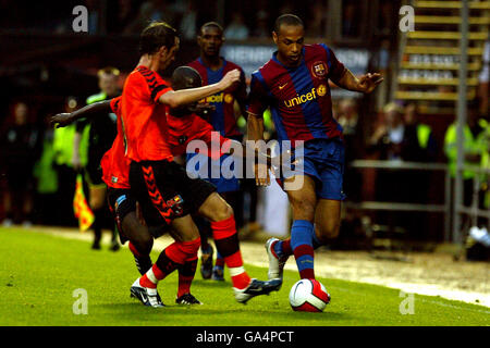 Football - Friendly - Dundee United v Barcelona - Tannadice Park Banque D'Images