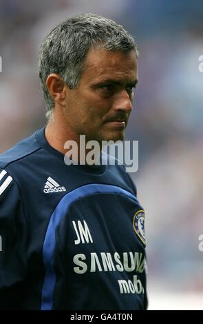 Football - amical - Rangers v Chelsea - Ibrox Stadium.Jose Mourinho, directeur de Chelsea. Banque D'Images