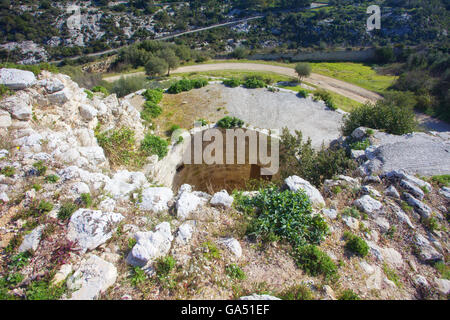 Noto, ancien château médiéval Banque D'Images