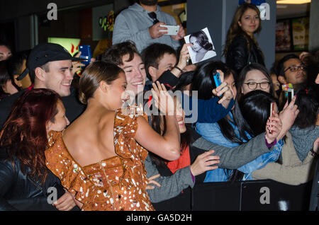 Sydney, Australie. 3 juillet, 2016. Matt Damon et Alicia Vikander assister à la première d'Australien Jason Bourne qui a eu lieu au quartier des divertissements de Sydney. Pour la dernière tranche de l'ordre de plusieurs millions de dollars de la franchise Bourne, Matt Damon reteamed avec le réalisateur Paul Greengrass dans son plus célèbre rôle de Jason Bourne. Avec en face de Damon dans le très attendu nouveau chapitre est Academy Award Winner Alicia Vikander. Sur la photo est Alicia Vikander Crédit : mjmediabox/Alamy Live News Banque D'Images