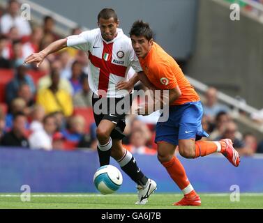 Soccer - Unis tasse - Inter Milan V Valence - Emirates Stadium Banque D'Images