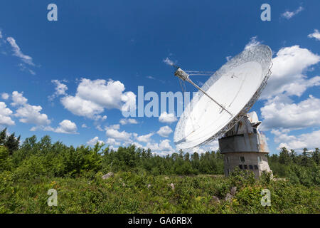 Le parc Algonquin Radio Observatory - parc Algonquin, Ontario - Canada Banque D'Images