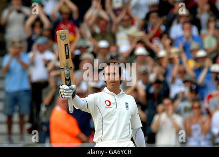 Cricket - npower deuxième Test - Angleterre v Inde - Jour 4 - Trent Bridge Banque D'Images